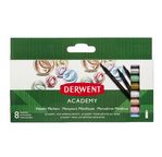 DERWENT - ACADEMY - Set de 8 marqueurs métalliques