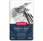 Derwent Graphic Soft - Sketching 12 tin