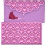 PAPERTREE BENGALI  Gift Enveloppe 19 x 10 cm Mauve