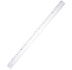 Skid-proof Aluminium ruler 60cm