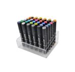 Empty storage display for 36 alcohol-based markers