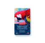 DERWENT - CHROMAFLOW - boîte métal 12 crayons de couleur assortis