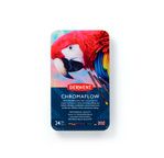DERWENT - CHROMAFLOW - boîte métal 24 crayons de couleur assortis