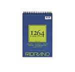 FABRIANO 1264 Bloc Papier Dessin A4 180g - Spiral haut - 50fl 21x29,7