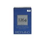 FABRIANO 1264 Bloc Papier Dessin Noir A4 200g-Spiral haut-40fl21x29,7