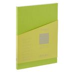 FABRIANO Carnet EcoQuaPlus-Ligné-A5-90gsm-90fls-Dos collé-Citron Ver