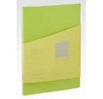 FABRIANO Carnet EcoQuaPlus-Points-A5-90gsm-90fls-Dos collé-Citron Ver