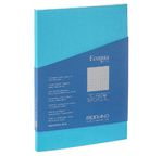 FABRIANO Carnet EcoQuaPlus-Points-A5-90gsm-90fls-Dos collé-Turquoise