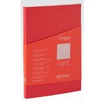 FABRIANO Carnet EcoQuaPlus-Points-A5-90gsm-90fls-Dos collé-Rouge