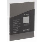 FABRIANO Carnet EcoQuaPlus-Points-A5-90gsm-90fls-Dos collé-Anthracite