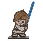 CRYSTAL ART Kit figurine à diamanter Luke Skywalker