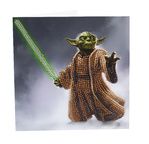 STAR WARS Yoda carte à diamanter 18x18cm Crystal Art