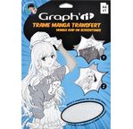 GRAPH'IT Trame Transfer Manga - Points aléatoires A4