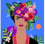 ENJOY ART - Peinture par numéros 30x30cm Frida