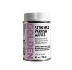 GOLDEN 119 ml Vernis Solvant Mineral-filtre Uv Satin