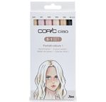 COPIC CIAO "5+1"  Set of 5 Skin-tone colours + 1 Multiliner