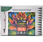 GRAPH'IT GO Kit Coloriage Mystère - EXOTIC MANDALA