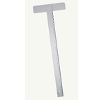 GRAPH'IT T-Ruler fixed, 1 bevelled graduated edge, 1 stainless edge, 65cm
