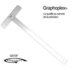 Té tête fixe vissée 2 bords antitaches 50 cm