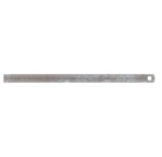 Steel double-sided flexible ruler - 0,5mm thick - 13mm - 20cm