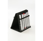 Empty storage wallet for 12 alcohol-based markers - for easels