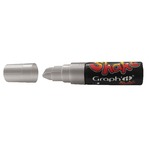 GRAPH'IT SHAKE marker with pigmented ink and extra-large tip 0001 - Silver