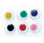 Lot de 100 Yeux mobiles - pupilles colourées assorties