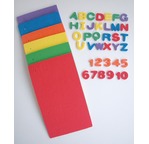 Blister de 140 lettres + 120 Chiffres 1,5 cm en mousse