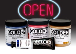 GOLDEN Acrylics Open