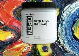 GOLDEN Open Gels & mediums