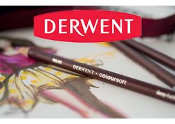 Derwent crayon aquarellable Academy , boîte métallique de 12 pièces en  couleurs assorties