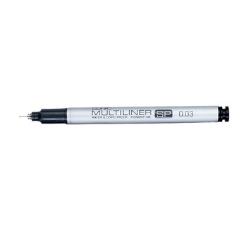 COPIC MULTILINER SP: 0.03mm black tip