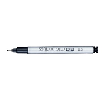 COPIC MULTILINER SP: 0.2mm black tip