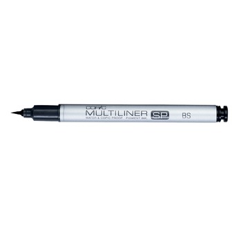 COPIC MULTILINER SP: brush tip - NOIR