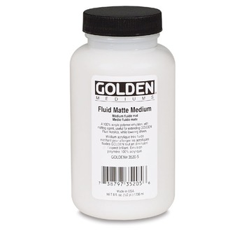 GOLDEN 236 ml Fluid Matte Medium