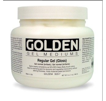 GOLDEN 946 ml Regular Gel Gloss