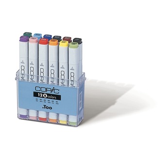 COPIC Marker 12 colours set