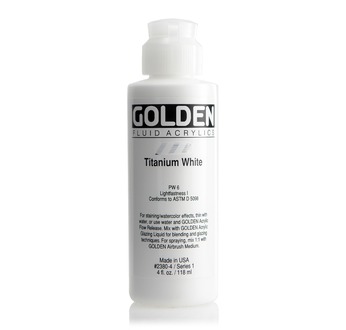 GOLDEN FLUIDS 119ml - GOLDEN 119 ml Blanc Titane S1