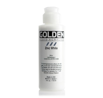 GOLDEN FLUIDS 119ml - GOLDEN FLUIDS 119 ml Zinc White S1