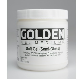 GOLDEN 236 ml Soft Gel Semi Gloss