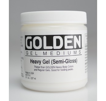 GOLDEN 236 ml Heavy Gel Semi Gloss