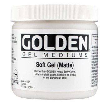 GOLDEN 473 ml Soft Gel Matte