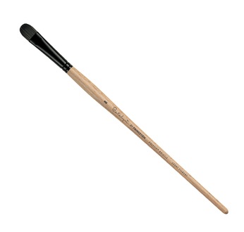 Double-Pointed Polytip Brush - size Short Filbert 8