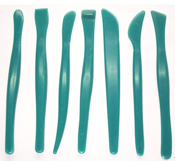 Set de 7 outils de modelage en plastique