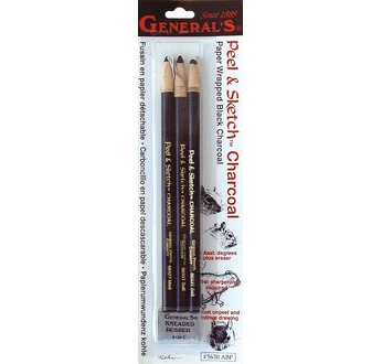 Kit Peel & Sketch (3 crayons + gomme)