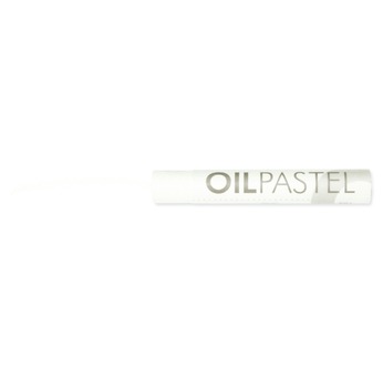 Cardboard box 12 oil pastels - fluorescent colours - MUNGYO Pastel huile white