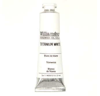 WILLIAMSBURG Huile Extra fine 37 ml - WILLIAMSBURG 37ml Blanc de titane S1