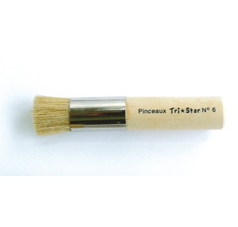 Set of 10 round brushes - School quality  - Pony hair