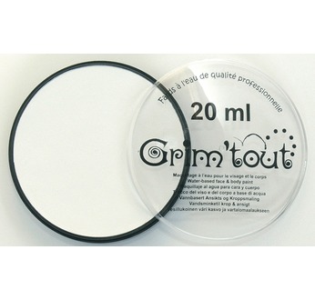 Maquillage GRIM TOUT Galet 20 ml - Blanc