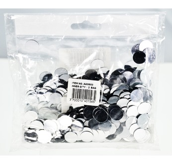 Miroirs, sac 600 pièces (200 g) ARGENT